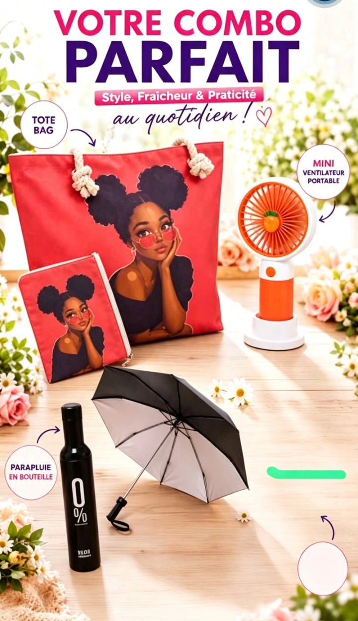🌸 LE COMBO PARFAIT — Style, Fraîcheur & Praticité au Quotidien !