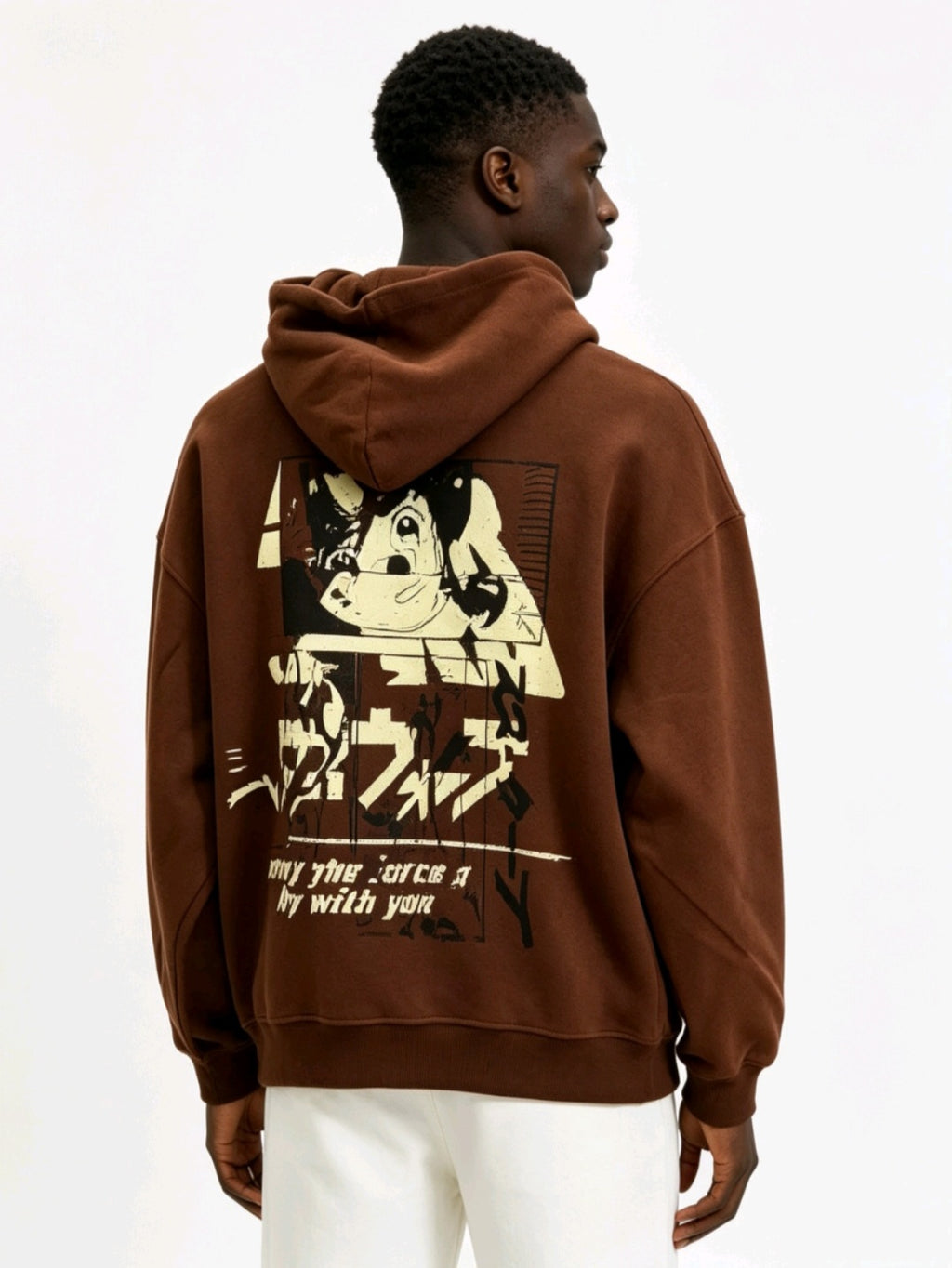 Pull star wars marron.