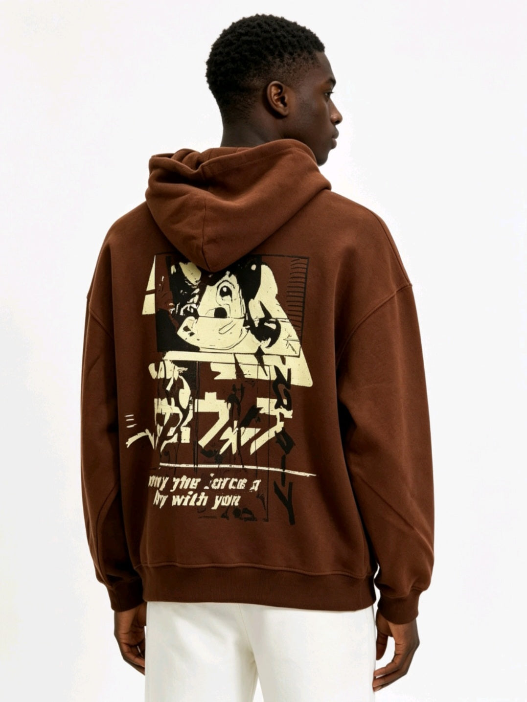 Pull star wars marron.