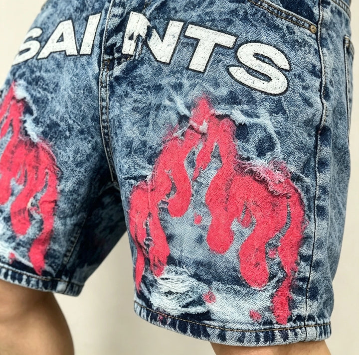 Short Patchwork saint
