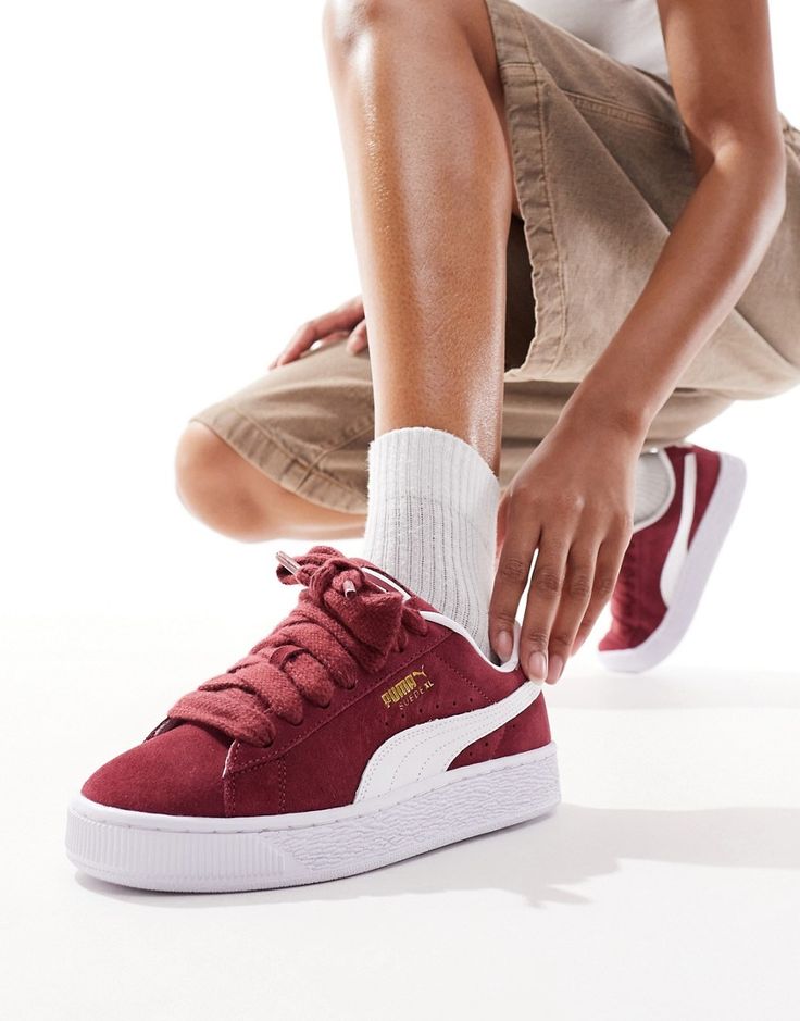 puma suède bleu