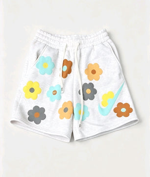 Short Fleurs Pastel