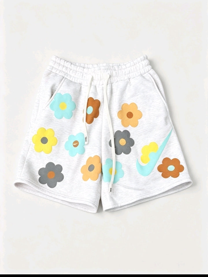 Short Fleurs Pastel