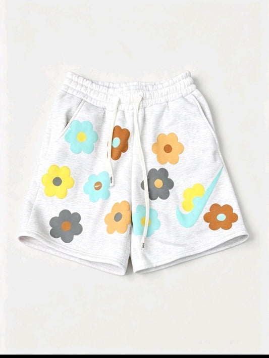 Short Fleurs Pastel