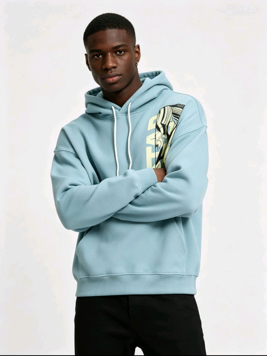 Pull star wars bleu