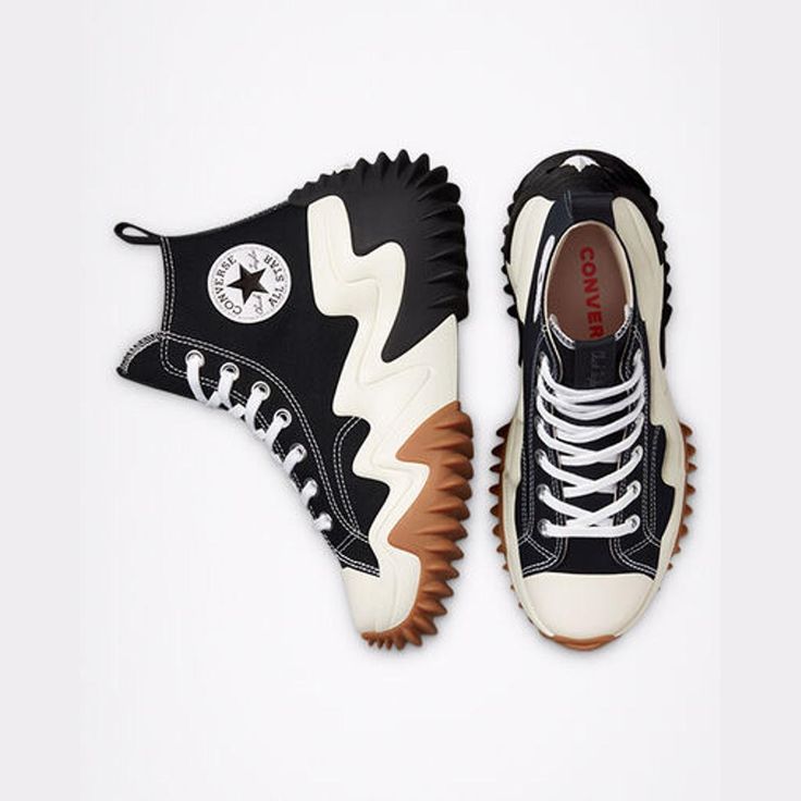 Converse run star noir