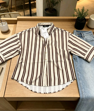 Chemise à rayures