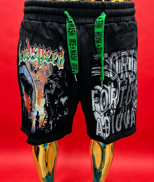 short en molleton de style streetwear