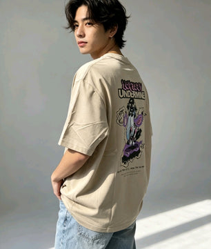T-shirt Beige Undermine