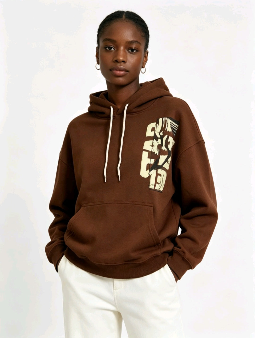 Pull star wars marron.