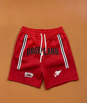 Short droland  rouge