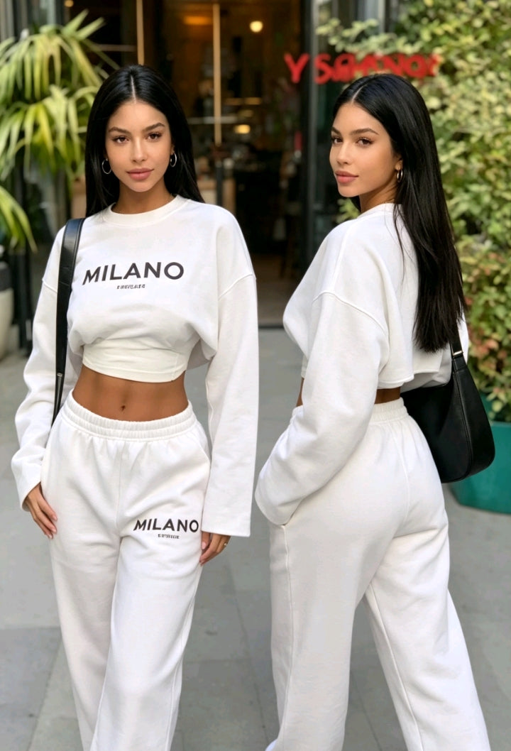 Ensemble Milano Confort Blanc