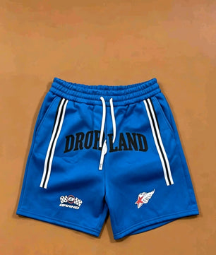 Short droland  bleu
