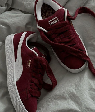 puma suède bleu