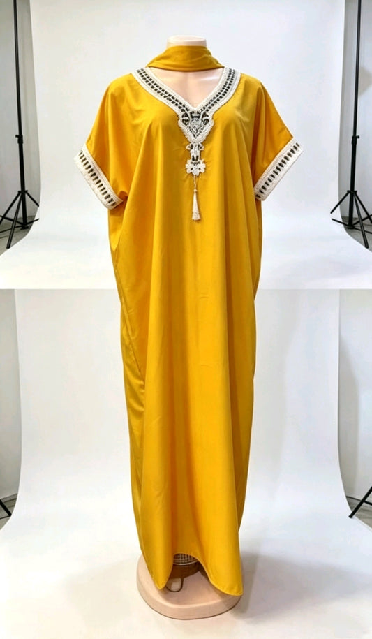 Robe Longue / Boubou Brodé