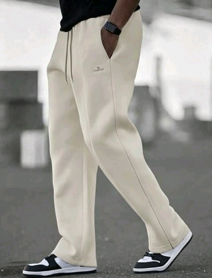 Jogger Droit Trois Couleurs