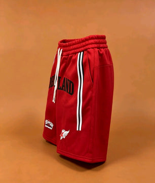 Short droland  rouge