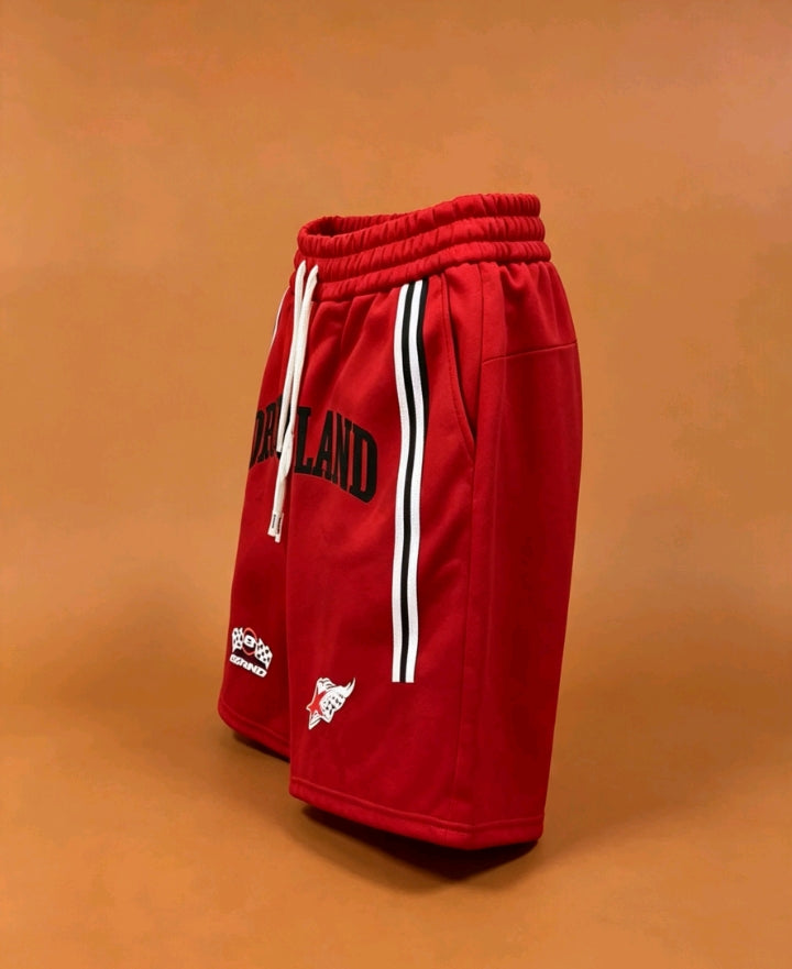 Short droland  rouge