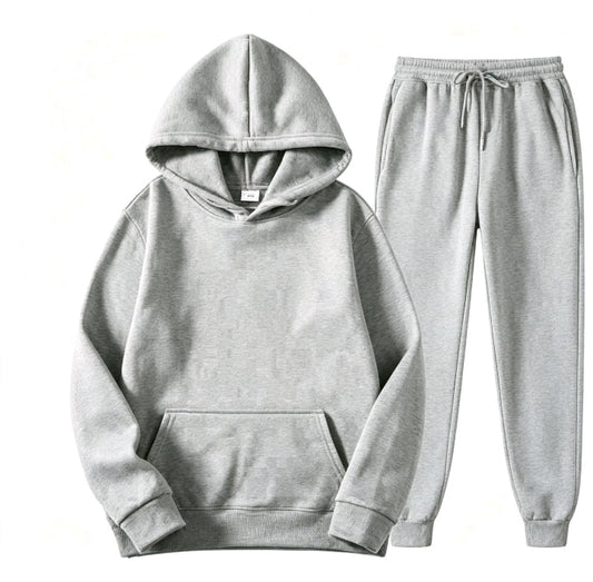 Ensemble Sweat Capuche Vert — Style Décontracté