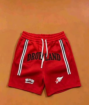 Short droland  rouge