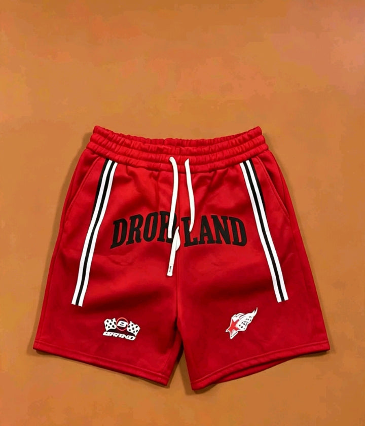 Short droland  rouge