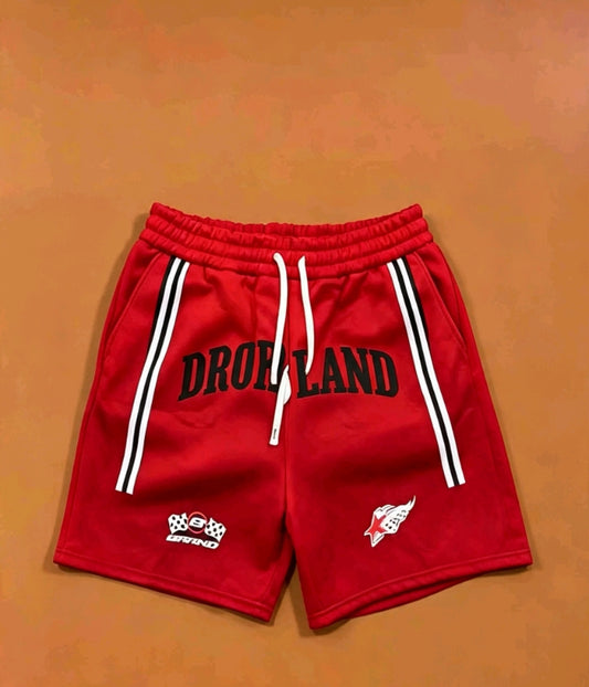 Short droland  rouge
