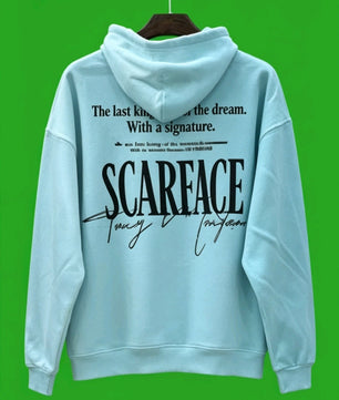 Pull bleu scarface