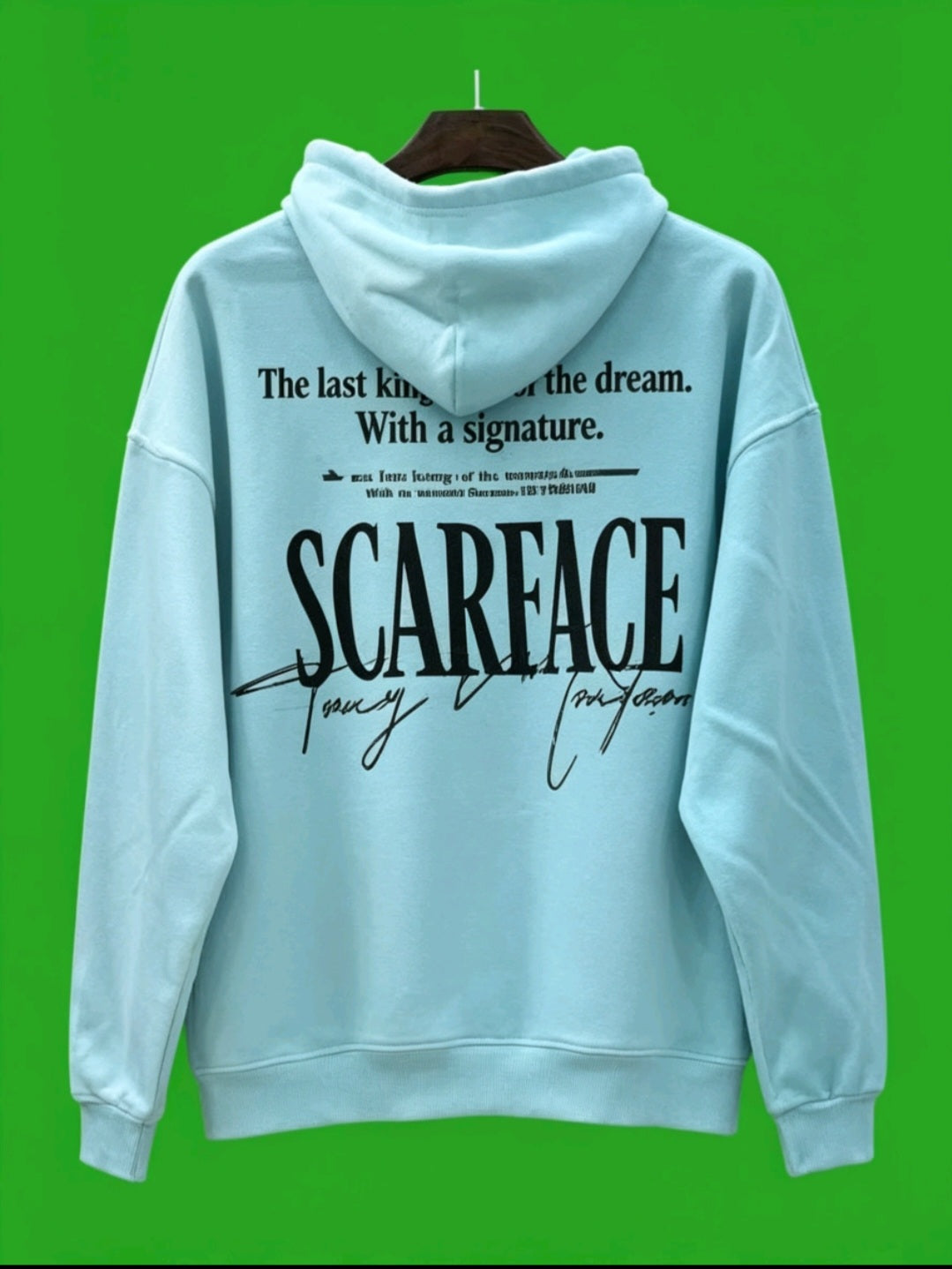 Pull bleu scarface