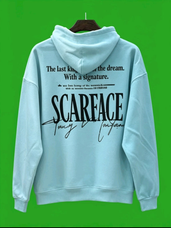 Pull bleu scarface