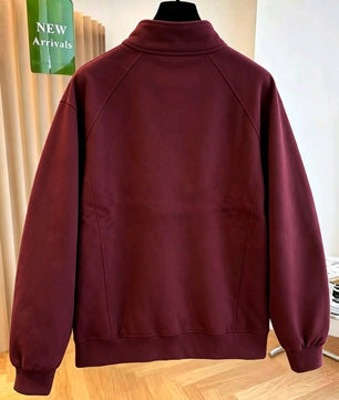 Veste Polaire Zippée Confort Prune