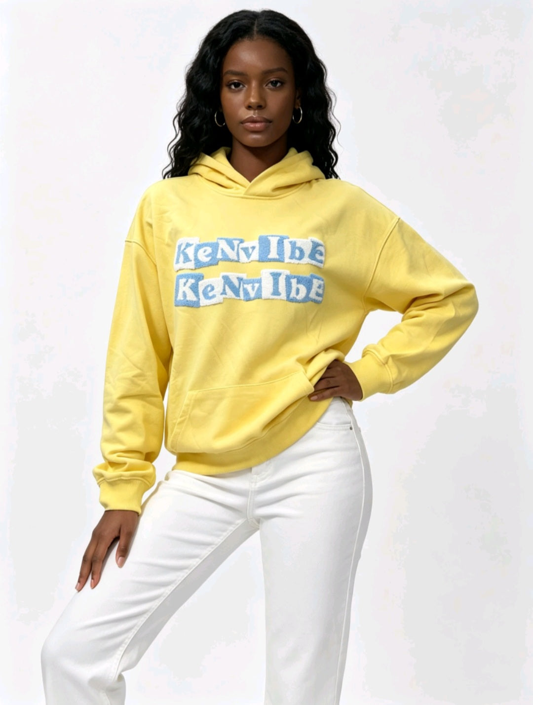 Pull jaune kenvibe.