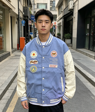 - Veste Teddy Varsity