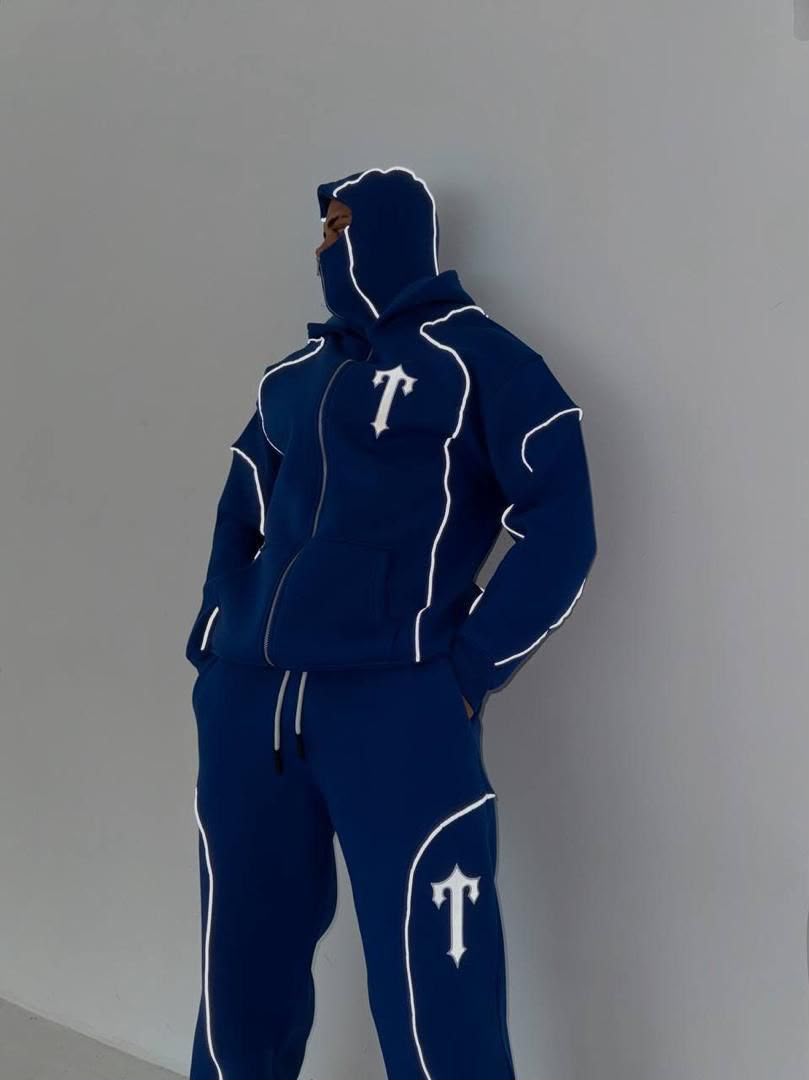 Sweat Capuche T Bleu Nuit