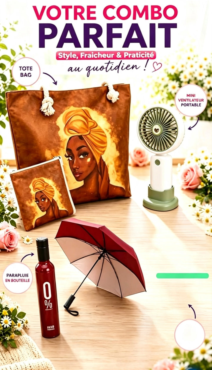 🌸 LE COMBO PARFAIT — Style, Fraîcheur & Praticité au Quotidien !