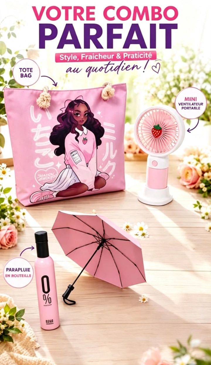 🌸 LE COMBO PARFAIT — Style, Fraîcheur & Praticité au Quotidien !