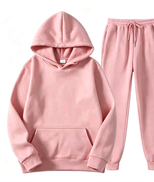 Ensemble Sweat Capuche Vert — Style Décontracté