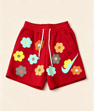Short Fleurs Pastel