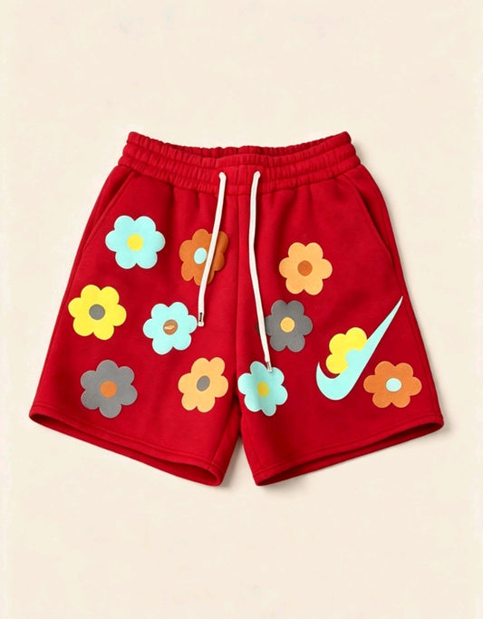 Short Fleurs Pastel
