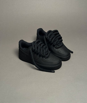 Air force 1 rope laces black