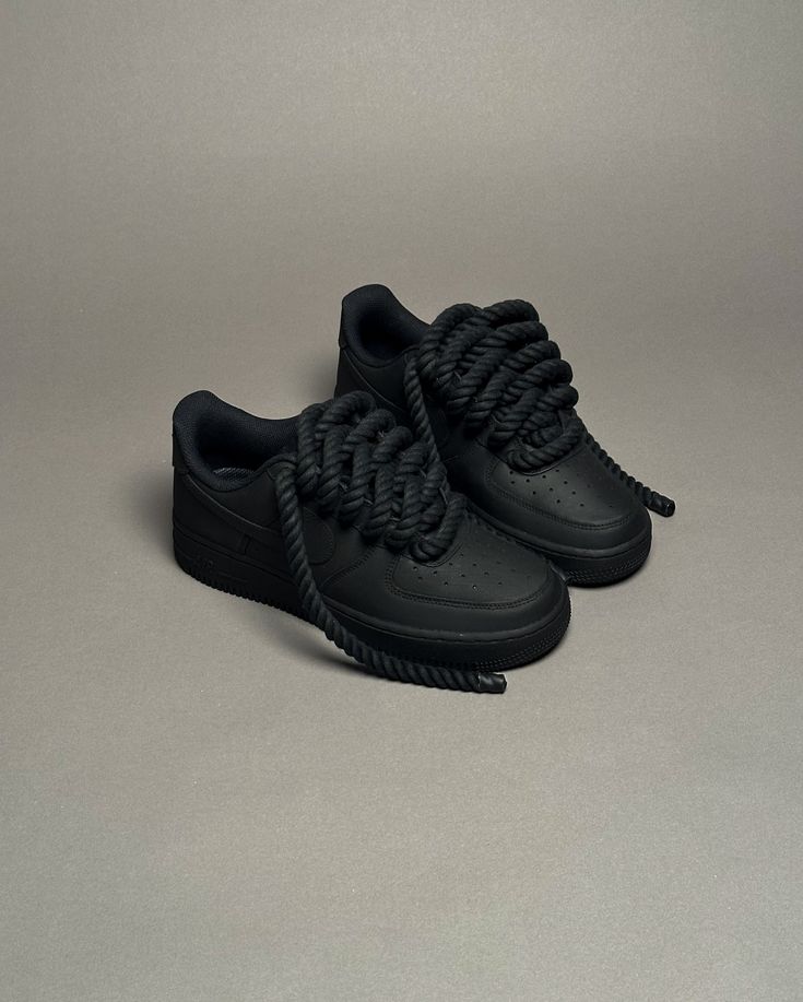 Air force 1 rope laces black