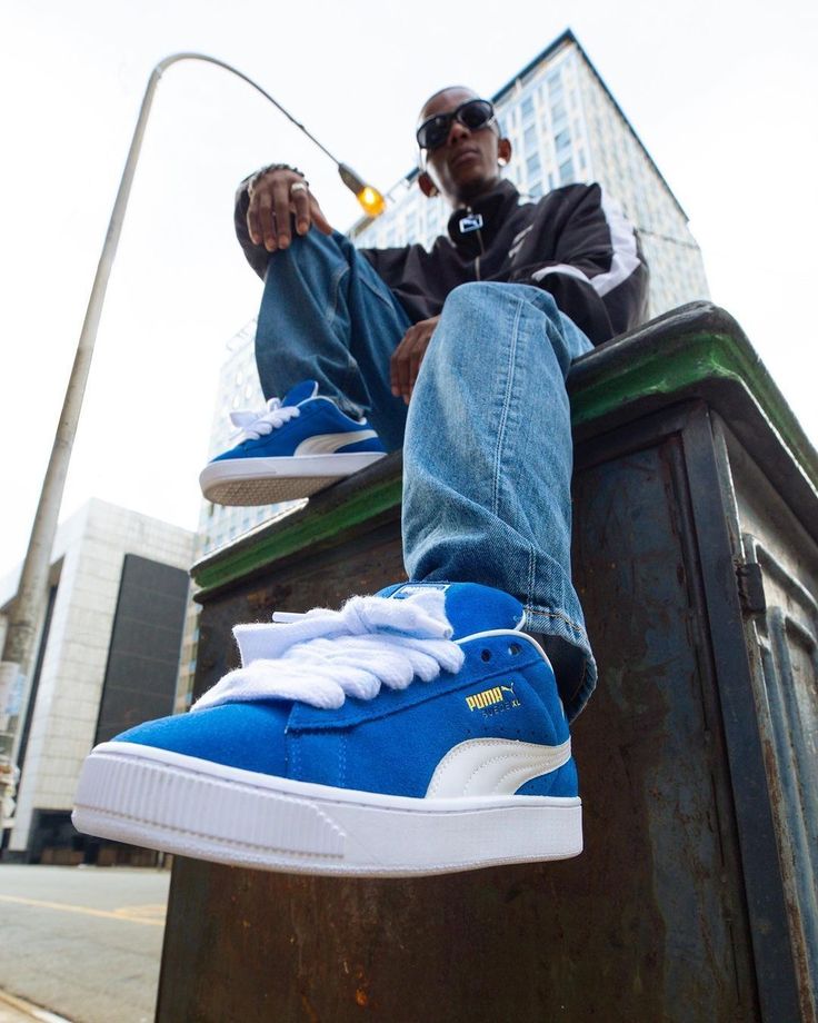 puma suède rose
