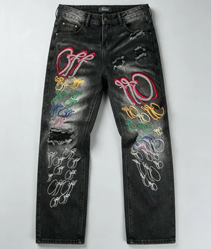 Jean Streetwear "Art"  — Coupe Large