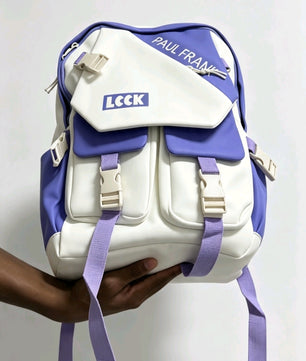Sac à dos Paul Frank Blanc & Violet