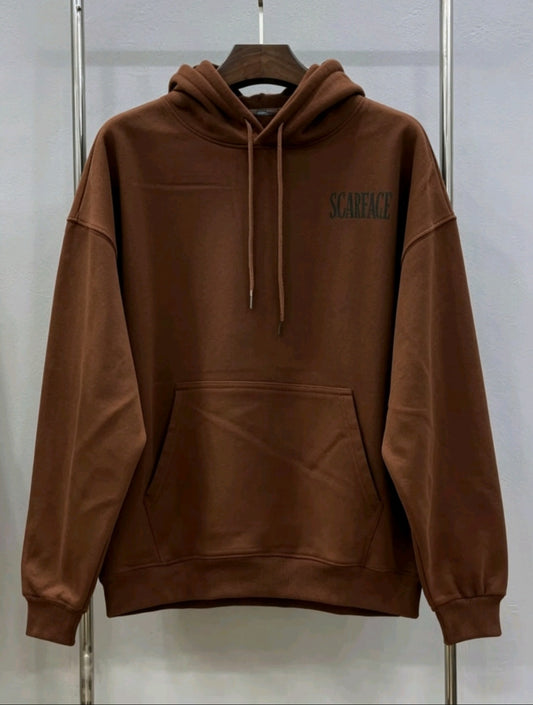 Pull marron  scarface