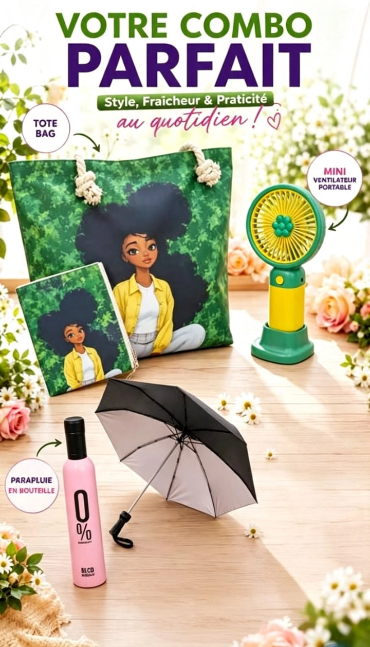 🌸 LE COMBO PARFAIT — Style, Fraîcheur & Praticité au Quotidien !