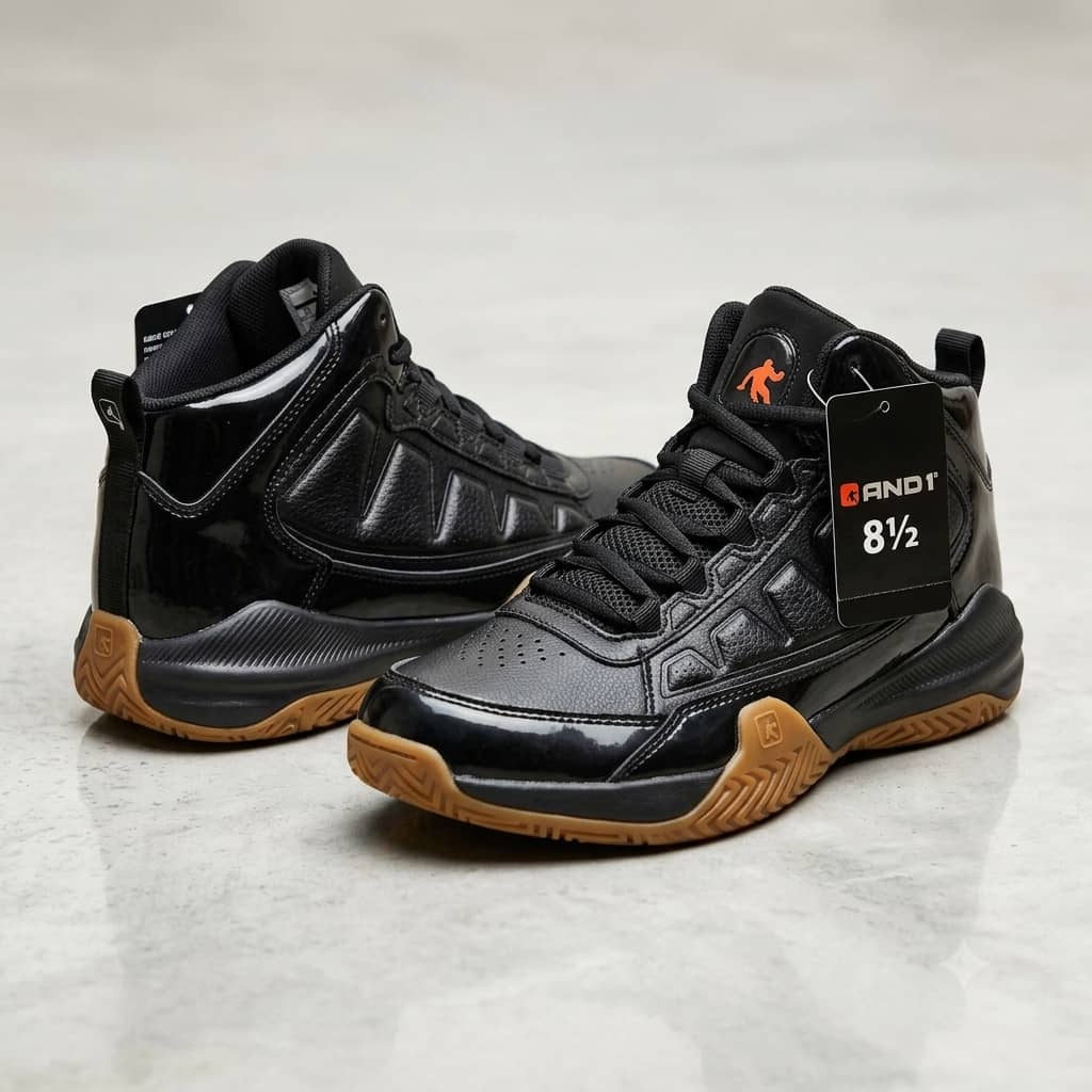 AND1 Men's Backcut Basketball High-Top Shoes