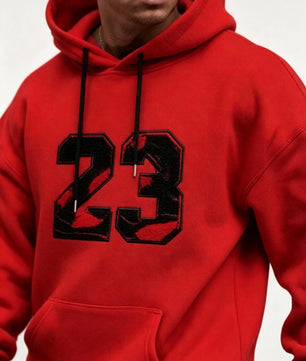 Ensemble Jogging 23 Rouge Capuche