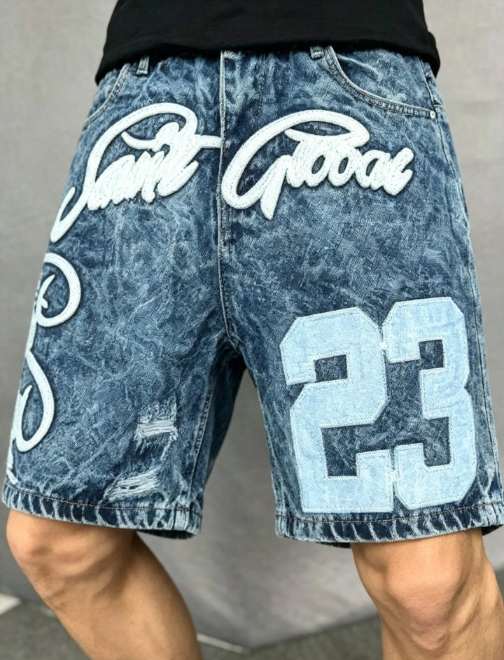 Short 23 Saint Street Bleu Acide