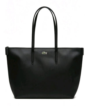 Sac Tote Lacoste Simili Cuir Noir