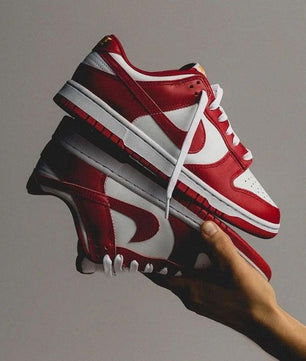 Chaussures Nike dunk rouge